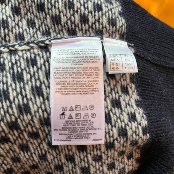 Brooks Brothers Merino Wool Sweater - Picture 5 of 5